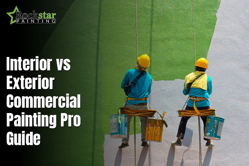 Interior vs Exterior Commercial Painting Pro Guide