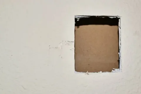 Cut Out Damaged Drywall