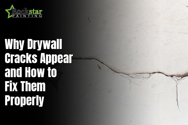 Why Drywall Cracks Appear and How to Fix Them Properly