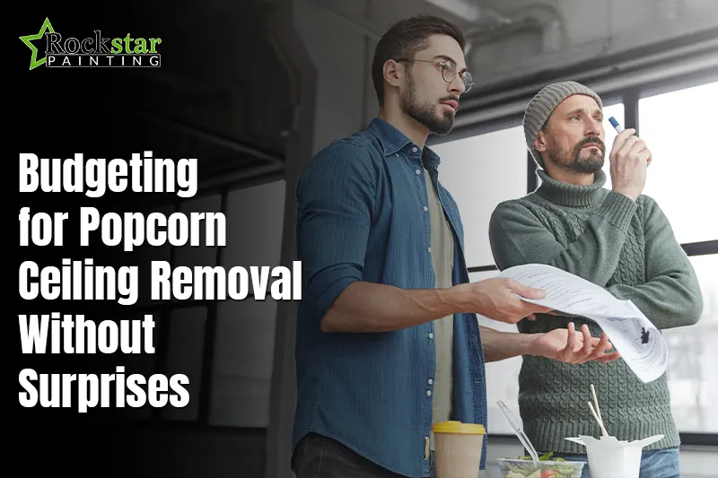 Budgeting for Popcorn Ceiling Removal Without Surprises