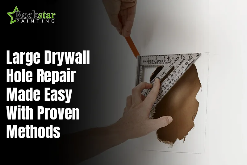 Large Drywall Hole Repair Made Easy With Proven Methods